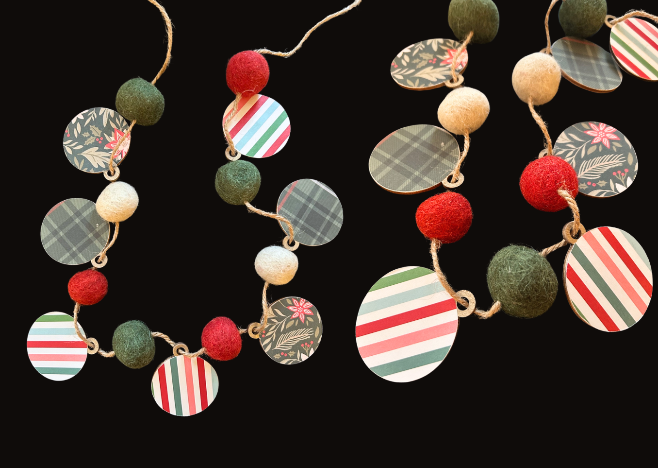 Handmade Holiday Garland