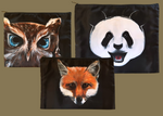 Animal Painting Zipper Pouch